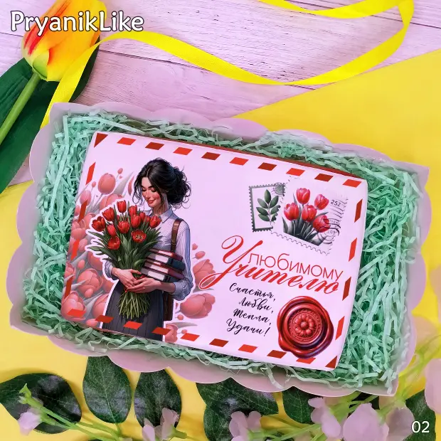 Пряник Письмо (10-15 см.)